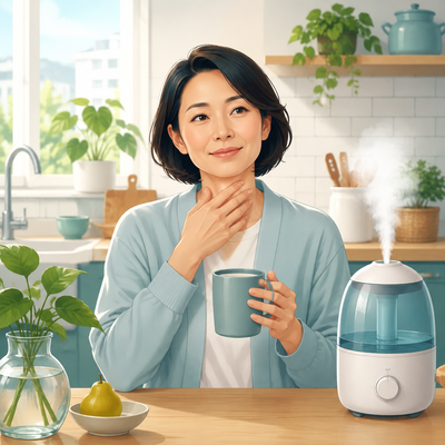 戒菸後喉嚨痛與居家舒緩照護指南